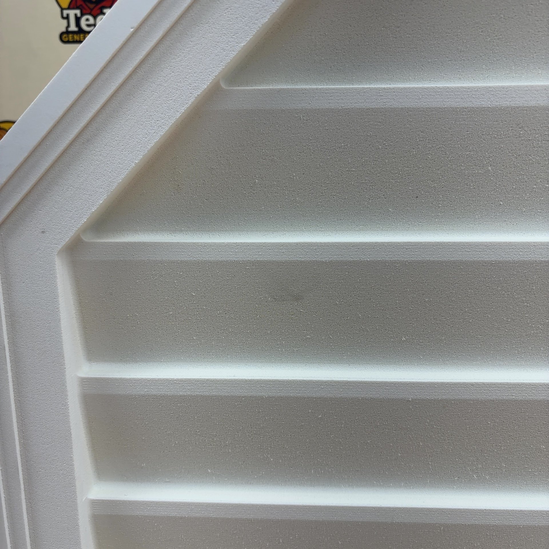 Octagonal Surface Mount PVC Gable Vent 24x24