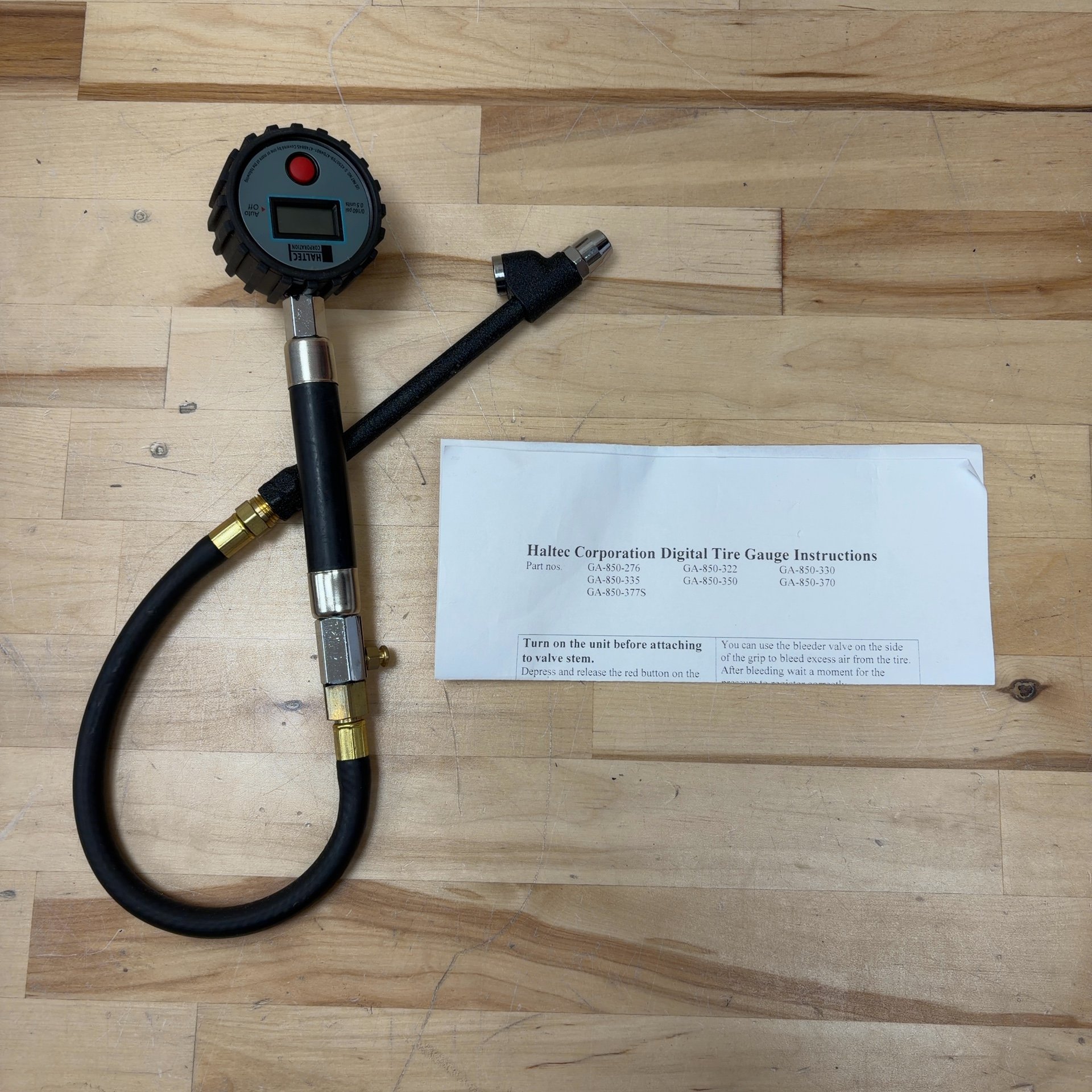 Truck and RV Digital Gauge 0-160 psi