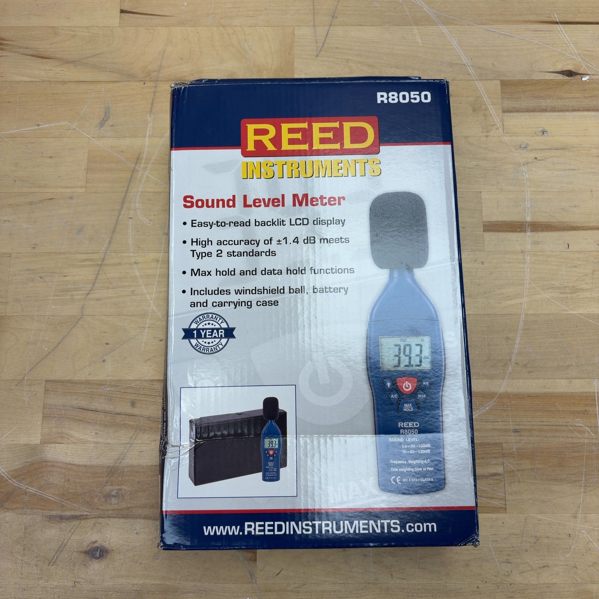 Sound Level Meter w/NIST