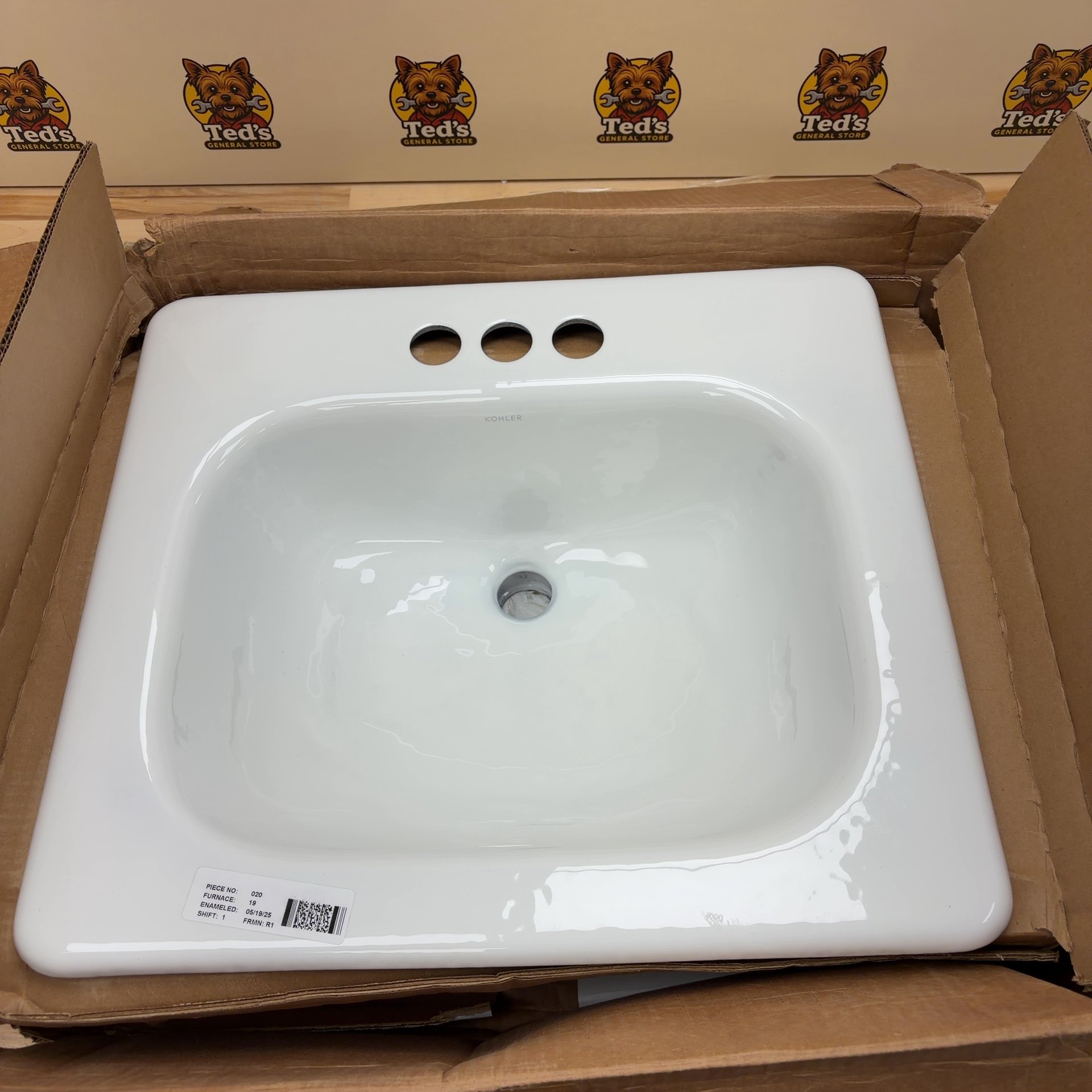 Tahoe 4 in Mount 3 Hole Self-Rimming Lavatory